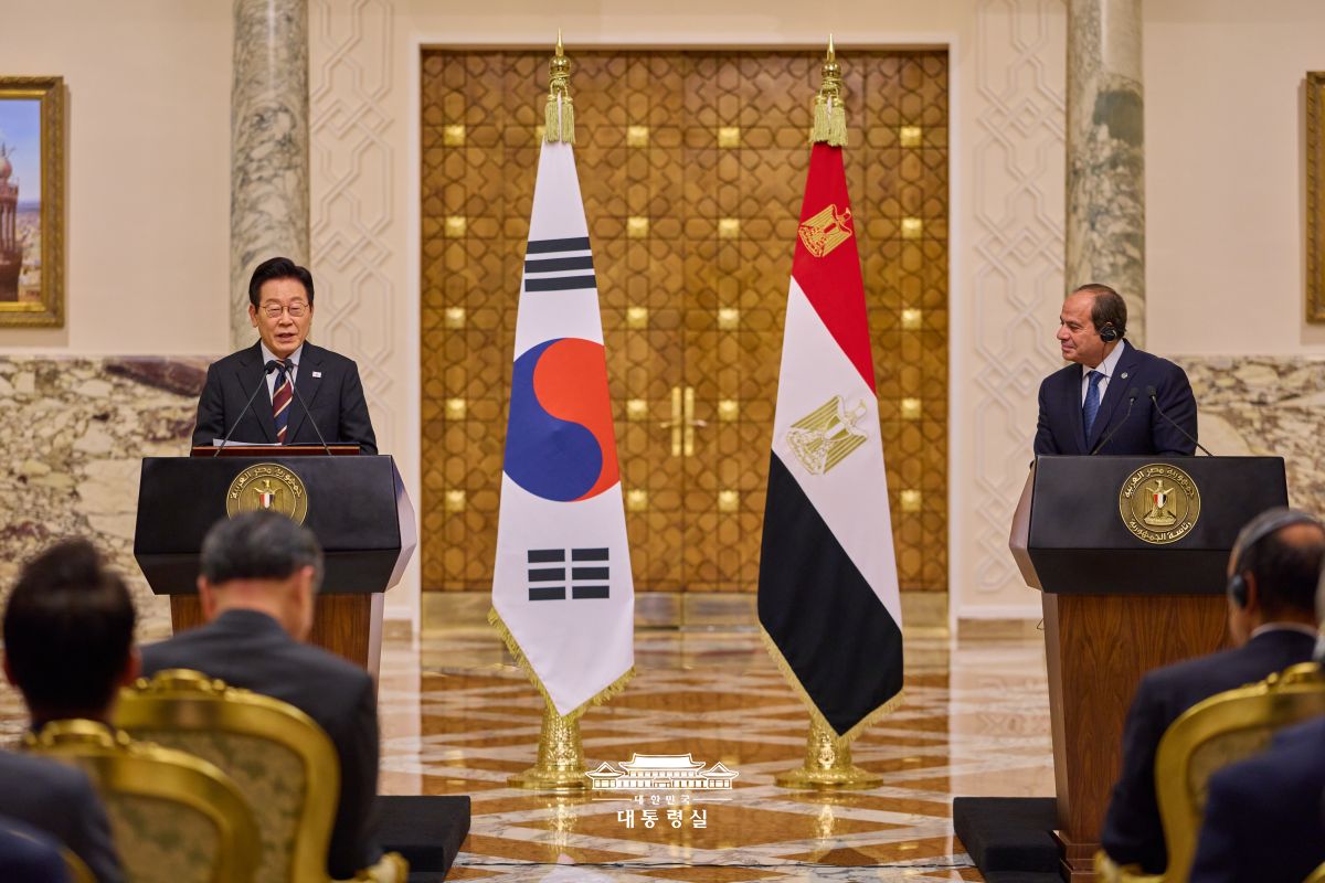 한–이집트 공동언론발표 이재명 대통령 발표문